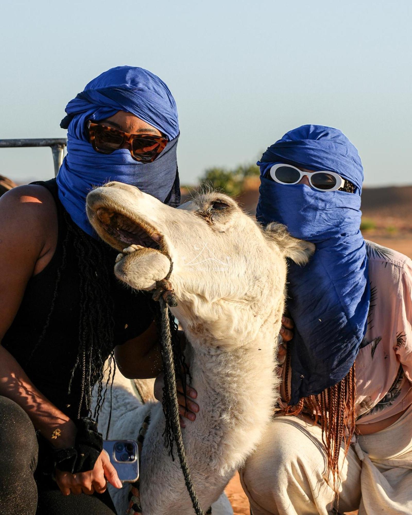 The White Camp - Your Merzouga Luxury Desert Camp & Erg Chebbi Dunes Camel Riding Exterior photo